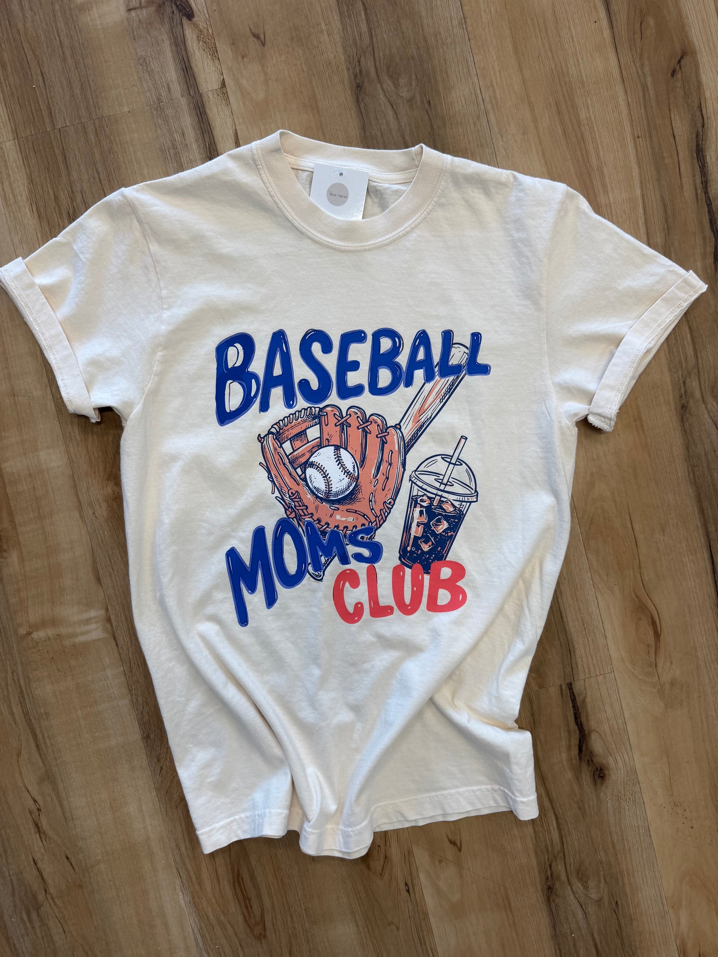 Baseball Moms Club tee