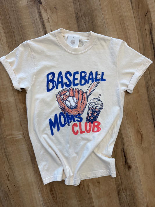 Baseball Moms Club tee