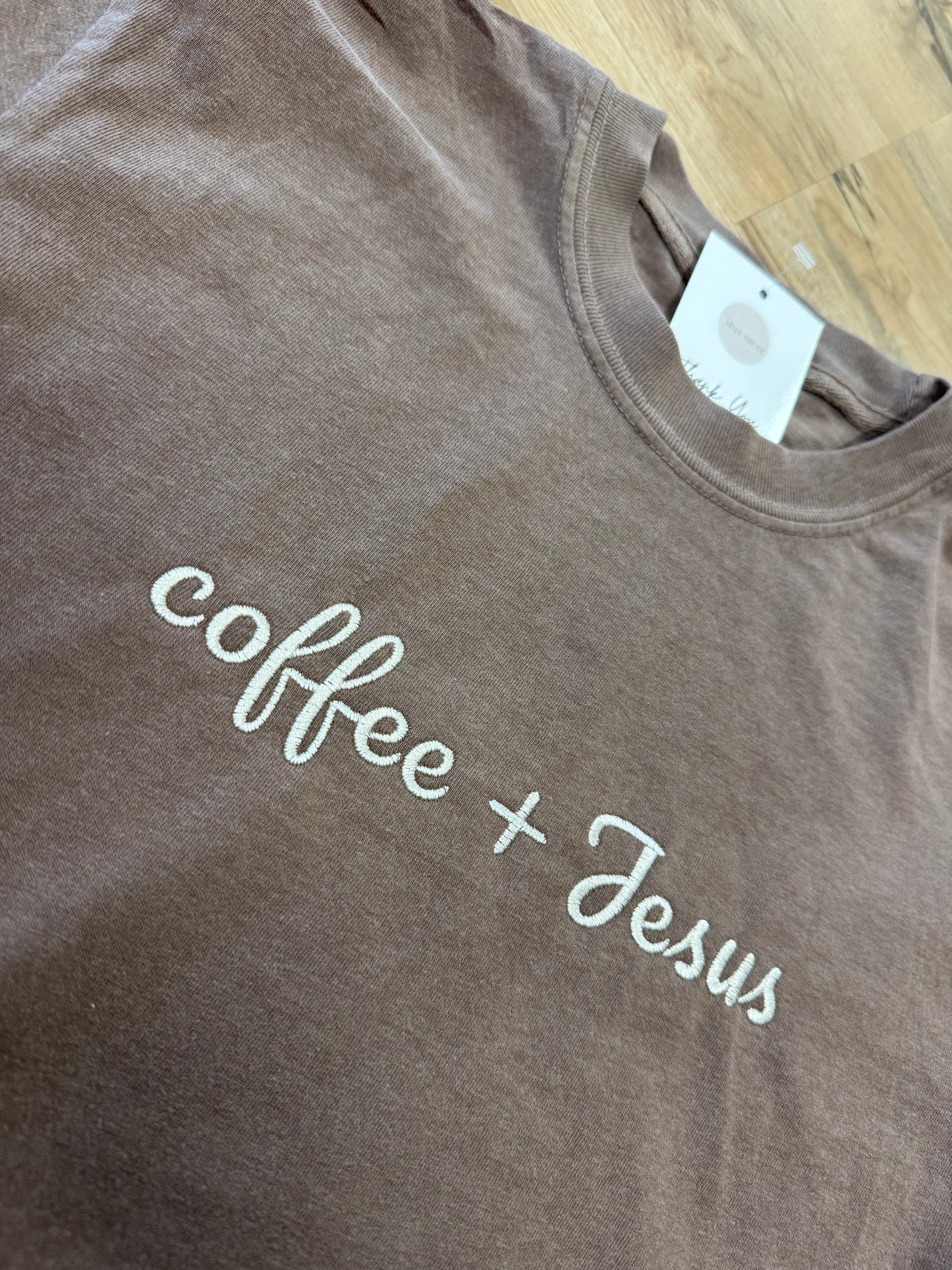 Coffee + Jesus tee