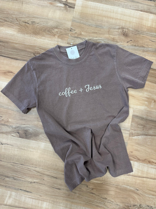 Coffee + Jesus tee